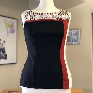 White House black market sleeveless top